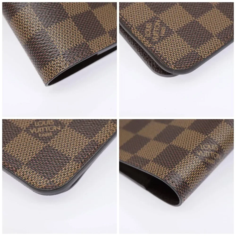 LOUIS VUITTON Damier Ebene Agenda Bureau Day Planner Cover R21065 Auth am6852AV